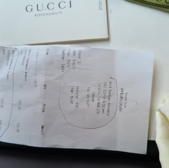 Authentic Gucci GG thong women 38.5 - Picture 3 of 4